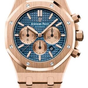 Audemars Piguet Royal Oak Chronograph Watch-Blue Dial 41mm-26331OR.OO.1220OR.01
