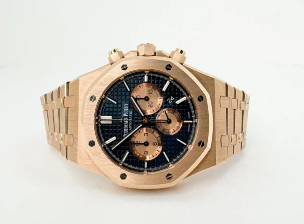 Audemars Piguet Royal Oak Chronograph Watch-Blue Dial 41mm-26331OR.OO.1220OR.01 - Image 5