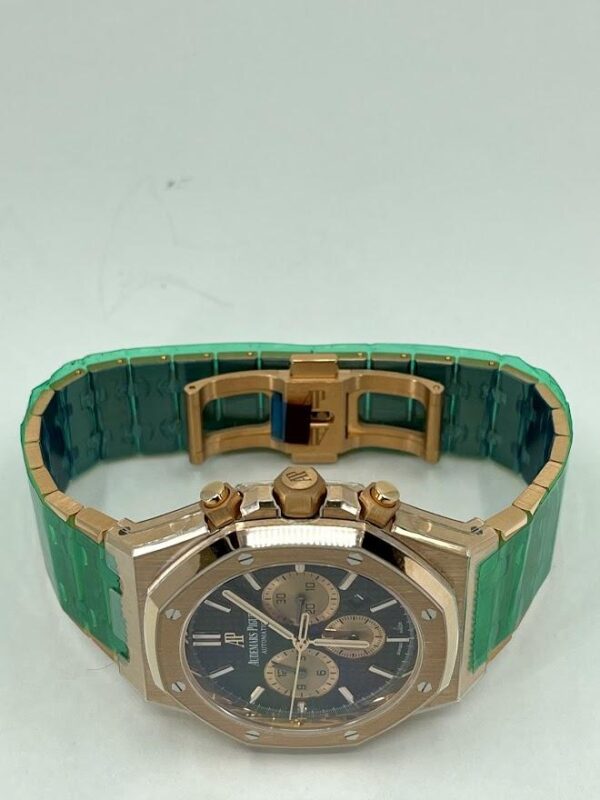 Audemars Piguet Royal Oak Chronograph Watch-Brown Dial 41mm-26331OR.OO.1220OR.02 - Image 7