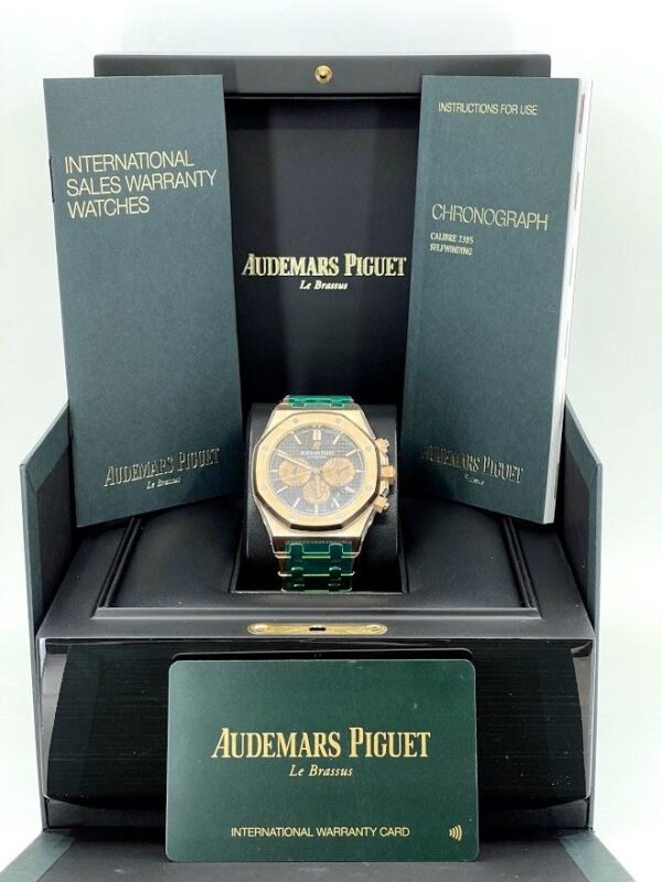 Audemars Piguet Royal Oak Chronograph Watch-Brown Dial 41mm-26331OR.OO.1220OR.02 - Image 3