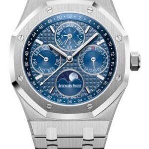 Audemars Piguet Royal Oak Perpetual Calendar Watch-Blue Dial 41mm-26574ST.OO.1220ST.02