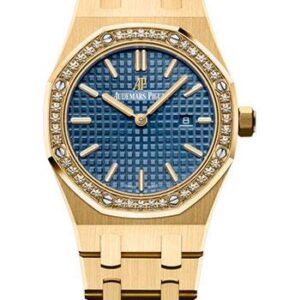Audemars Piguet Royal Oak Quartz Watch-Blue Dial 33mm-67651BA.ZZ.1261BA.02