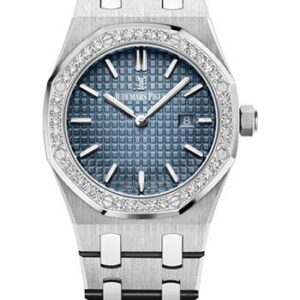 Audemars Piguet Royal Oak Quartz Watch-Blue Dial 33mm-67651IP.ZZ.1261IP.01