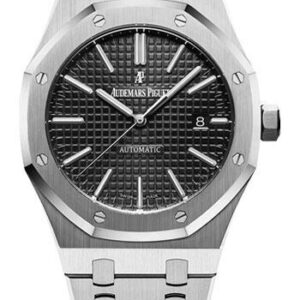 Audemars Piguet Royal Oak Selfwinding Watch - 41mm - Stainless Steel - Black Dial - Calibre 3120-Black Dial 41mm-15400ST.OO.1220ST.01