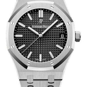 Audemars Piguet Royal Oak Selfwinding Watch - 41mm - Stainless Steel - Black Dial - Calibre 4302-Black Dial 41mm-15500ST.OO.1220ST.03