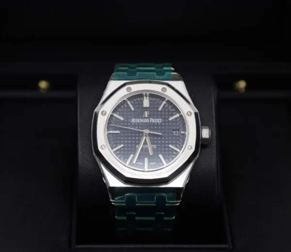 Audemars Piguet Royal Oak Selfwinding Watch-Blue Dial 37mm-15450ST.OO.1256ST.03 - Image 3