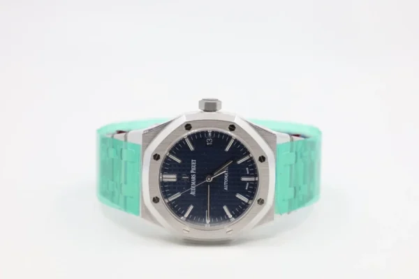 Audemars Piguet Royal Oak Selfwinding Watch-Blue Dial 37mm-15450ST.OO.1256ST.03 - Image 4