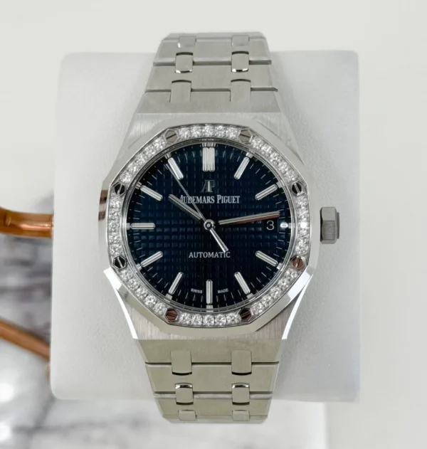 Audemars Piguet Royal Oak Selfwinding Watch-Blue Dial 37mm-15451ST.ZZ.1256ST.03 - Image 2