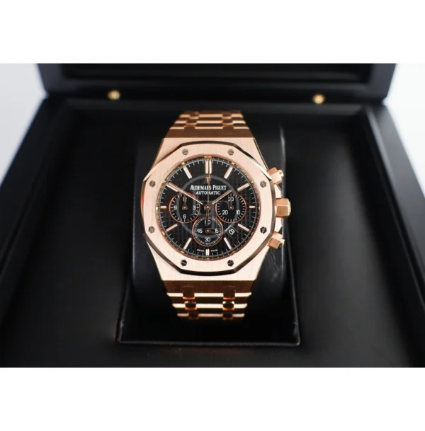 Audemars Piguet Royal Oak Watch - Black Index Dial 41mm - 26320OR.OO.1220OR.01 - Image 3