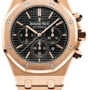 Audemars Piguet Royal Oak Watch - Black Index Dial 41mm - 26320OR.OO.1220OR.01