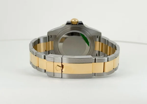 Rolex GMT Master II Yellow Gold/Steel Black Dial Ceramic Bezel Oyster Bracelet 116713LN - Image 7