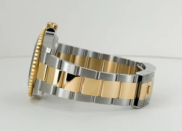 Rolex GMT Master II Yellow Gold/Steel Black Dial Ceramic Bezel Oyster Bracelet 116713LN - Image 5