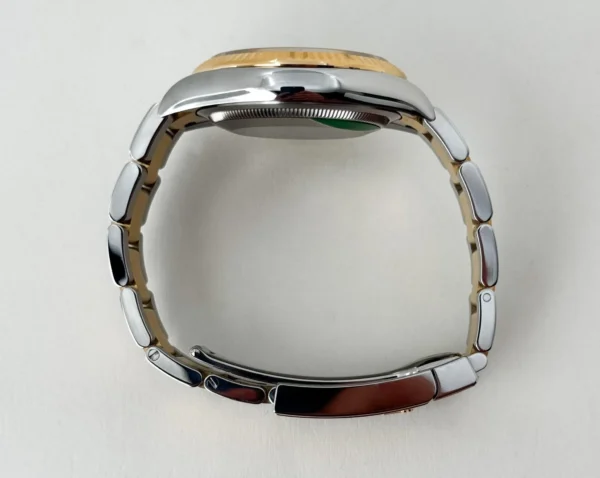 Rolex Datejust 36 Yellow Gold/Steel Champagne Diamond Dial & Fluted Bezel Oyster Bracelet 126233 - Image 8