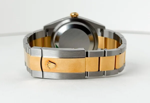 Rolex Datejust 36 Yellow Gold/Steel Champagne Diamond Dial & Fluted Bezel Oyster Bracelet 126233 - Image 9