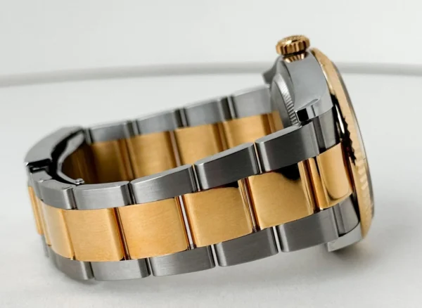 Rolex Datejust 36 Yellow Gold/Steel Champagne Diamond Dial & Fluted Bezel Oyster Bracelet 126233 - Image 5