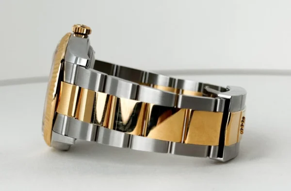 Rolex Datejust 36 Yellow Gold/Steel Champagne Diamond Dial & Fluted Bezel Oyster Bracelet 126233 - Image 6