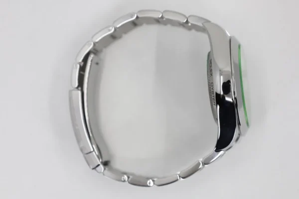 Rolex Milgauss Green Crystal Stainless Steel Blue Dial & Bezel Oyster Bracelet 116400GV - Image 6