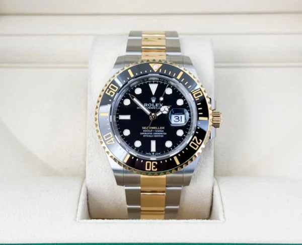 Rolex Sea-Dweller 43mm Case Yellow Gold/Steel Black Luminous Dial & Ceramic Bezel Oyster Bracelet 126603 - Image 3