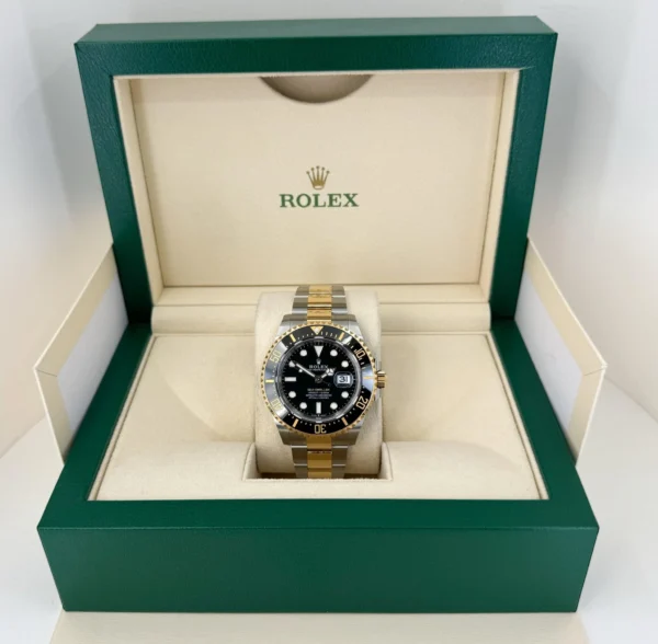 Rolex Sea-Dweller 43mm Case Yellow Gold/Steel Black Luminous Dial & Ceramic Bezel Oyster Bracelet 126603 - Image 2