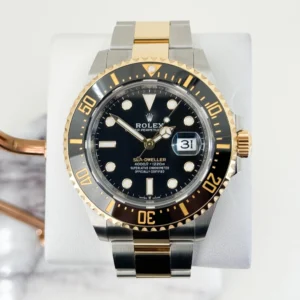 Rolex Sea-Dweller 43mm Case Yellow Gold/Steel Black Luminous Dial & Ceramic Bezel Oyster Bracelet 126603