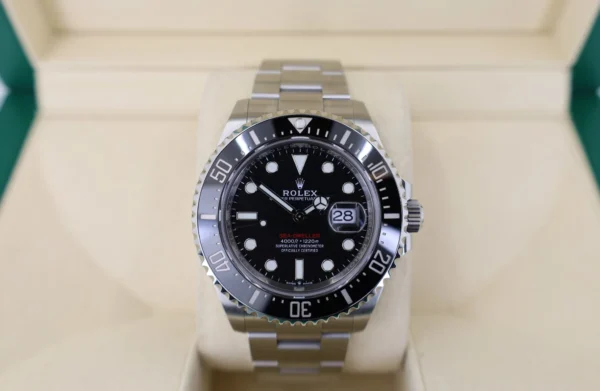 Rolex Sea-Dweller Stainless Steel Black Maxi Dial & Ceramic Bezel Oyster Bracelet 43mm 126600 - Image 2