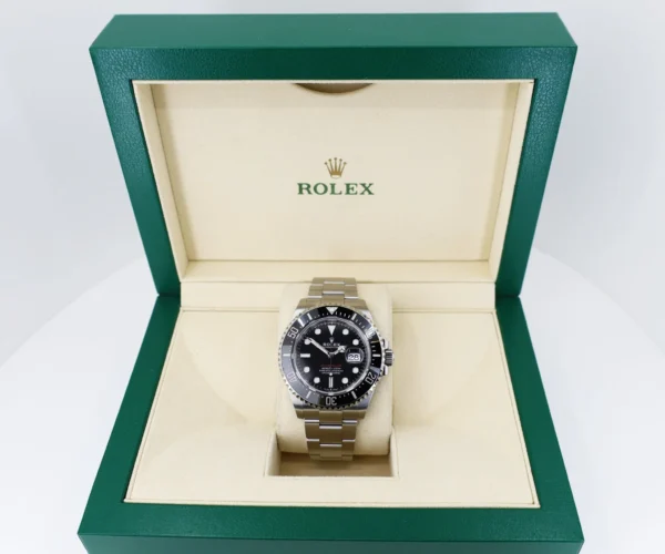 Rolex Sea-Dweller Stainless Steel Black Maxi Dial & Ceramic Bezel Oyster Bracelet 43mm 126600 - Image 3