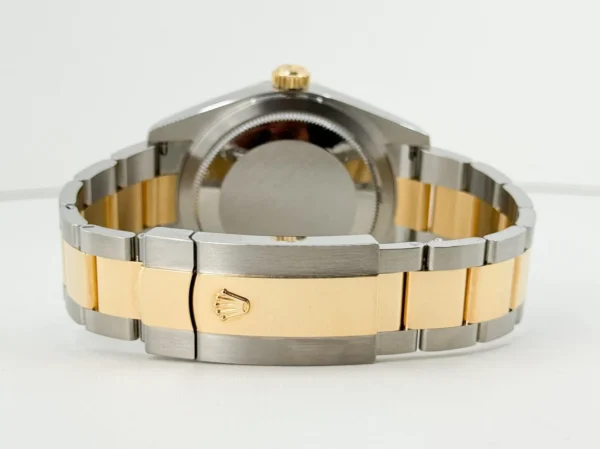 Rolex Sky-Dweller Yellow Gold/Steel Black Index Dial Fluted Bezel Oyster Bracelet 326933 - Image 9