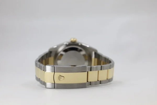 Rolex Sky-Dweller Yellow Gold/Steel Champagne Index Dial Fluted Bezel Oyster Bracelet 326933 - Image 9