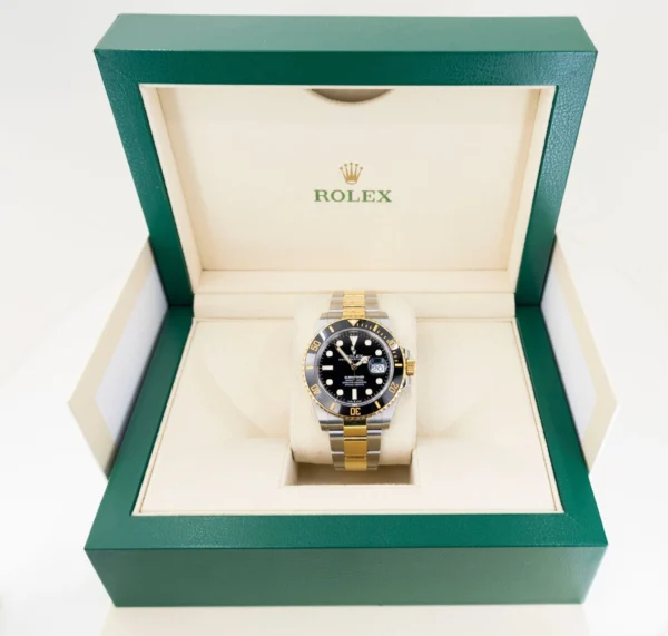 Rolex Steel and Gold Submariner Date Watch - Black Bezel - Black Dial - 2020 Release - 126613LN - Image 3