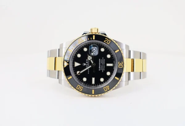Rolex Steel and Gold Submariner Date Watch - Black Bezel - Black Dial - 2020 Release - 126613LN - Image 4