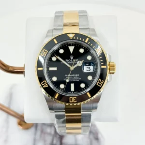 Rolex Steel and Gold Submariner Date Watch - Black Bezel - Black Dial - 2020 Release - 126613LN