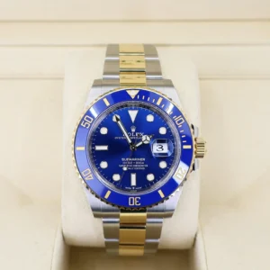 Rolex Steel and Gold Submariner Date Watch - Blue Bezel - Blue Dial - 2020 Release - 126613LB