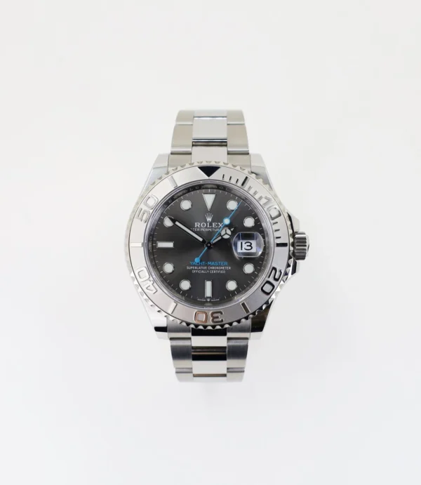 Rolex Steel and Platinum Yacht-Master 40 Watch - Dark Rhodium Dial - 3235 Movement - 126622 dkrh - Image 3