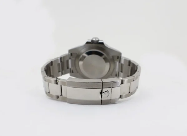 Rolex Steel GMT-Master II 40 Watch - "Sprite" - Black Dial - Oyster Bracelet - 126720VTNR - Image 6
