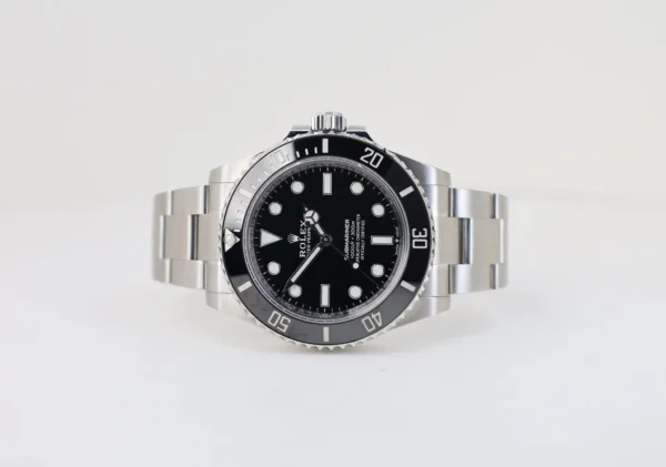 Rolex Steel Submariner Watch - Black Dial - 2020 Release - 124060 - Image 4
