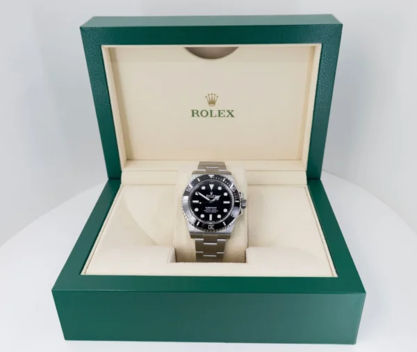 Rolex Steel Submariner Watch - Black Dial - 2020 Release - 124060 - Image 3