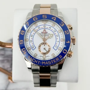 Rolex Steel Yacht-Master II 44 Watch - White Dial - 116681
