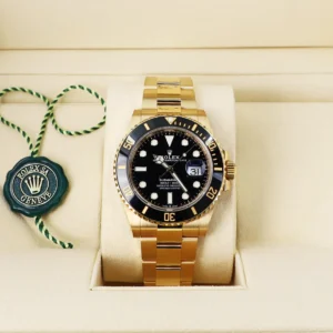 Rolex Submariner Date Yellow Gold 41mm Black Dial 126618LN