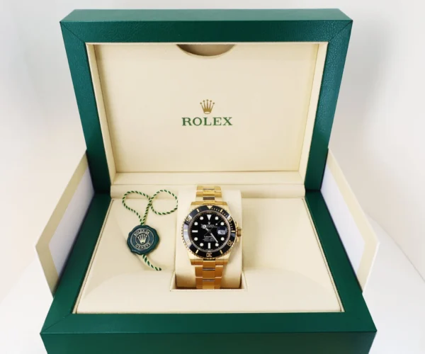 Rolex Submariner Date Yellow Gold 41mm Black Dial 126618LN - Image 2