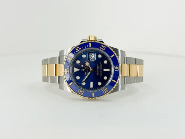 Rolex Submariner Date Yellow Gold/Steel Blue Dial & Ceramic Bezel Oyster Bracelet 116613LB - Image 3