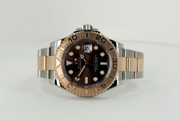 Rolex Yacht-Master 40 Everose Rose Gold/Steel Chocolate Brown Dial Gold Bezel Oyster Bracelet 116621 - Image 3