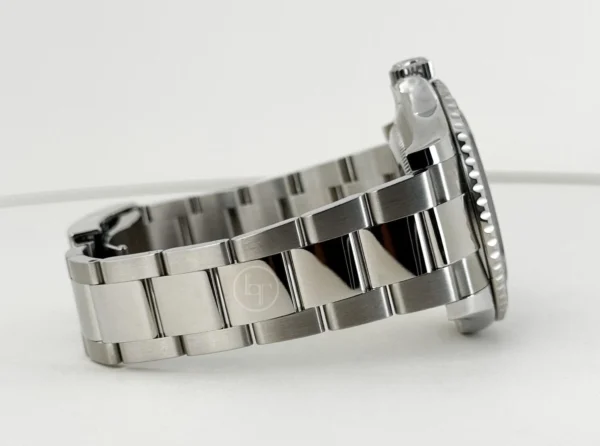 Rolex Yacht-Master 40 Stainless Steel Blue Dial Platinum Bezel Oyster Bracelet 116622 - Image 5