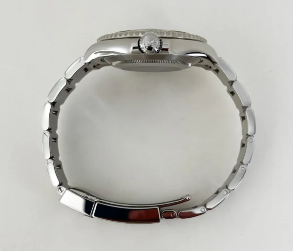 Rolex Yacht-Master 40 Stainless Steel Blue Dial Platinum Bezel Oyster Bracelet 116622 - Image 7