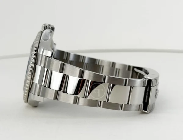 Rolex Yacht-Master 40 Stainless Steel Blue Dial Platinum Bezel Oyster Bracelet 116622 - Image 6