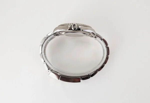 Rolex Yacht-Master 40 Stainless Steel Dark Rhodium Dial Platinum Bezel Oyster Bracelet 116622 - Image 6